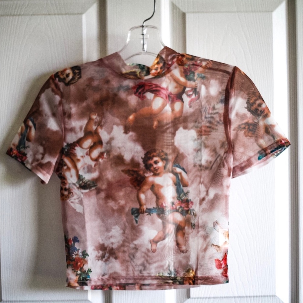 Transparent top crop !